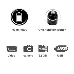hidden spy camera with 60mins