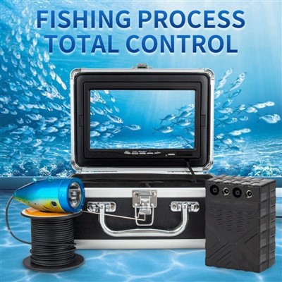 Fish Finder 9 اینچ صفحه نمایش زیر آب کنترل رنگ دوربین زیر آب